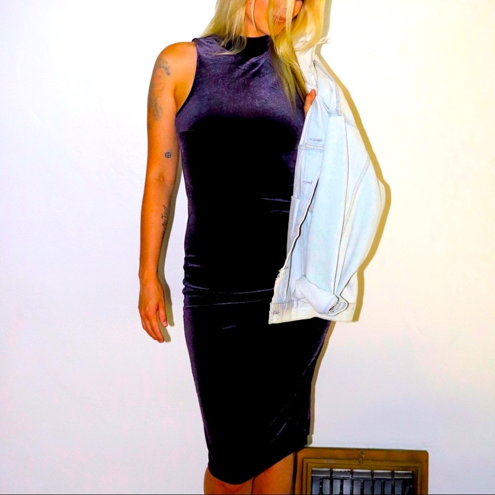 Urban Outfitters Velvet Dress